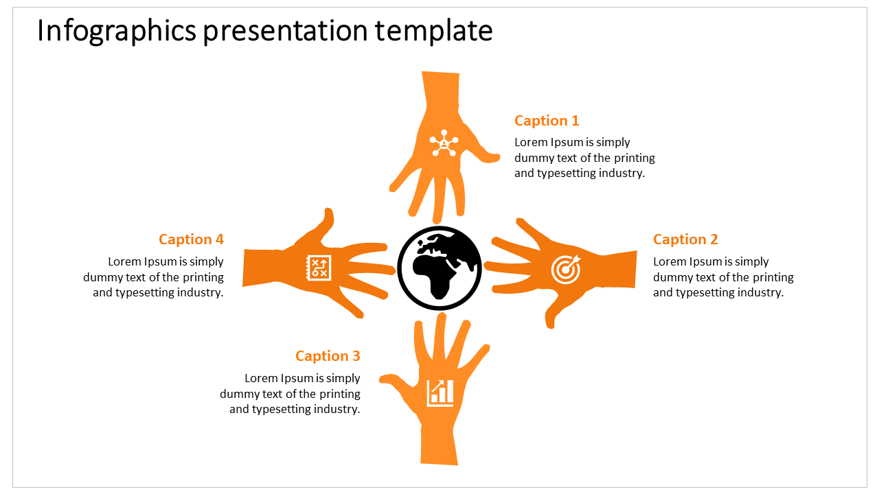 infographic presentation template-iorange